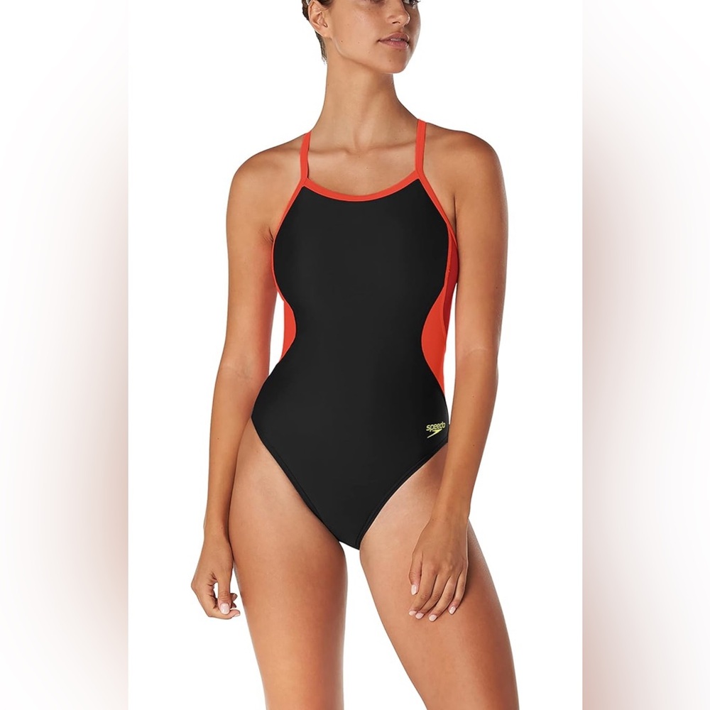 Speedo One Piece Swimsuit Bathing Suit ProLT Flyback Competition Suit size 10/36